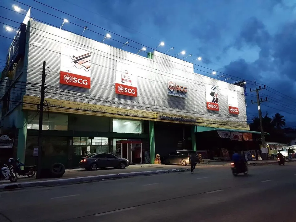 หน้้าร้านเม้งฮวดนครศรี้ฯ SCG วัสดุก่อสร้าง