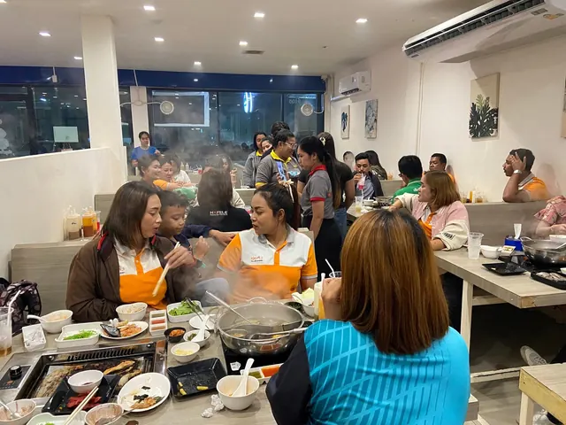 เลี้ยงขอบคุณทีมงานเม้งฮวดนครศรีฯ